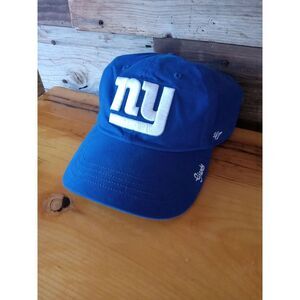 '47 Brand New York Giants Hat Womens  Blue Strap Cap NFL Football Team Gym